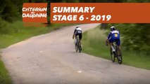 Summary - Stage 6 - Critérium du Dauphiné 2019