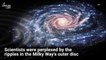 Strange Ripples in the Milky Way Suggest it Collided with Another Galaxy