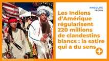 Les Indiens d’Amérique régularisent 220 millions de clandestins blancs : la satire qui a du sens !