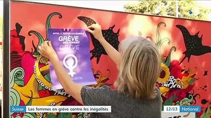 Suisse : les femmes protestent contre les inégalités