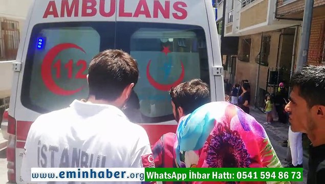 Yangın Can Pazarı Bebekler ve Aileler Mahsur Kaldı
