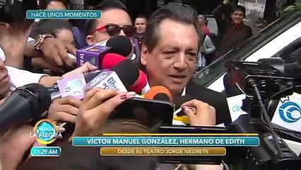 'Tener amor a la vida', lo que recordó el hermano de Edith, sobre la actriz. | Venga La Alegría