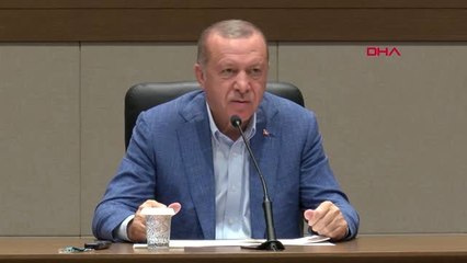 CUMHURBAŞKANI ERDOĞAN ATATÜRK HAVALİMANI'NDA AÇIKLAMA YAPTI