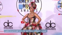 Cardi B Says She's Never 'Getting Surgery Again' After Canceling Shows Due to Liposuction