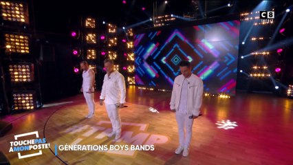 Le groupe Génération Boys Band met le feu au plateau de TPMP