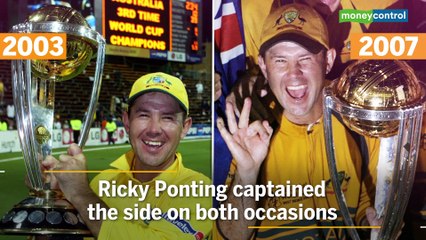 Captains who led their teams to ICC Cricket World Cup glory