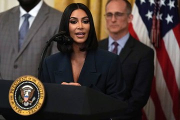 Kim Kardashian Speaks About Criminal Justice at White House