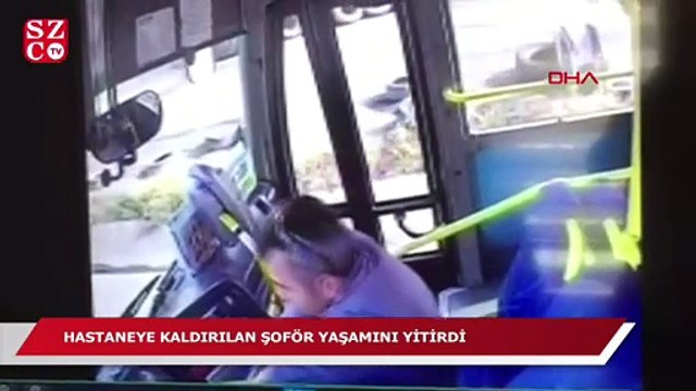 Şoför kalp krizi geçirdi, bekçi faciayı önledi