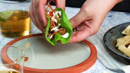 How to Make Taco Truck Lettuce Wraps