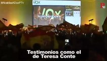 Una víctima de violencia de género le pide a VOX que reflexione