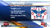 Tehachapi Area Boy Scouts of America hosting flag retirement ceremony