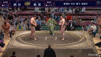 Naya vs Kaito - Natsu 2019, Makushita - Day 8