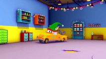 Tom The Tow Truck's Paint Shop : Tyler is Donald Duck | Truck cartoons for kids