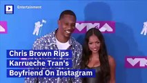 Chris Brown Rips Karrueche Tran's Boyfriend On Instagram