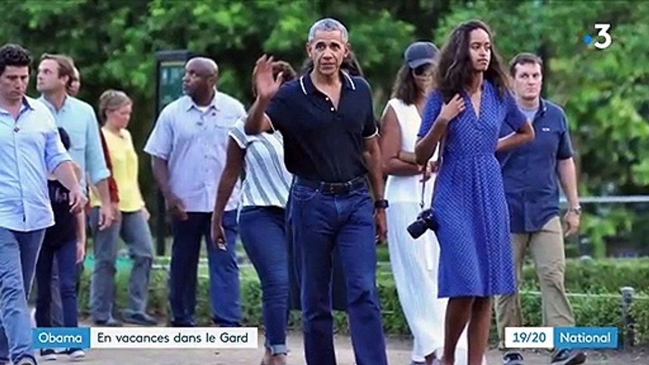 Gard : Barack Obama et sa famille en vacances près d'Avignon