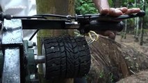 'Floor number tree please!' Genius Indian farmer transforms used motorbike into tree elevator