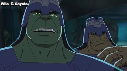 La Mole y Hulk vs Serpiente de Tres Cabezas Hulk y los Agentes de Smash T01E12