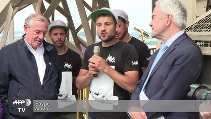 Nova obra de arte em Paris