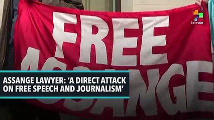 Assange Lawyer: U.S. Charges 'A Direct Attack On Free Speech And Journalist