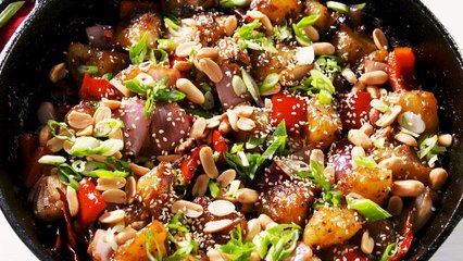Kung Pao Potatoes Are A Spice Lover's Vegetarian Dream