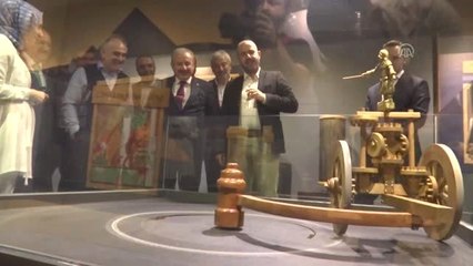 TBMM Başkanı Şentop, Maslak'taki İstanbul Cezeri Müzesi'ni ziyaret etti (2)