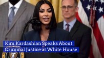 Kim K And Criminal Justice At The White House