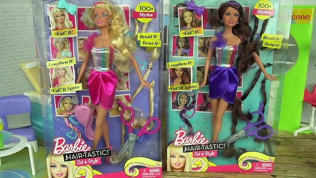 Barbie Corta y Peina & Salon de Belleza de Muñecas Barbie Myscene - Juguetes de Titi