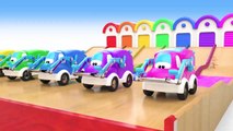Cars Color Change Water Slider Track - Learning Colors for Children 3D Kids Toddler Educational