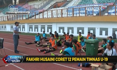 Fakhri Husaini Coret 12 Pemain Pelatnas Timnas U-19