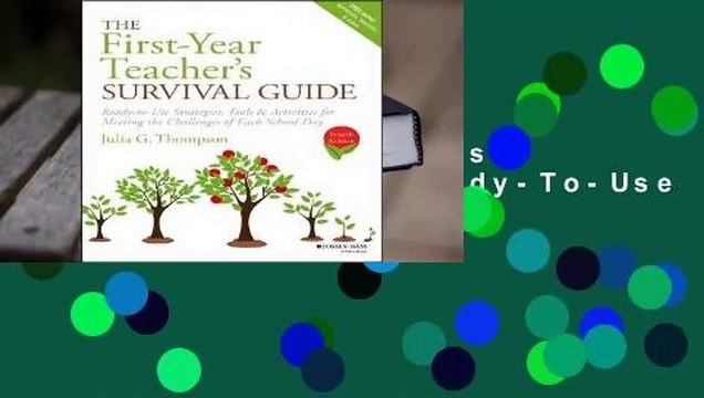 [BEST SELLING] The First-Year Teacher's Survival Guide: Ready-To-Use Strategies, Tools &