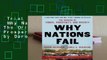 Trial New Releases  Why Nations Fail: The Origins of Power, Prosperity, and Poverty by Daron