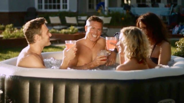 Portable, Inflatable Hot Tub - Intex PureSpa Deluxe - Nice!