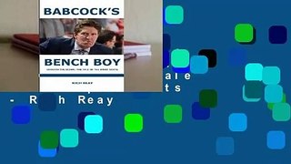 Library  Babcock's Bench Boy: Beneath the Scowl: The Tale of the Speed Goats - Rich Reay