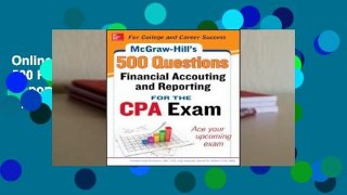 Online McGraw-Hill Education 500 Financial Accounting and Reporting Questions for the CPA Exam