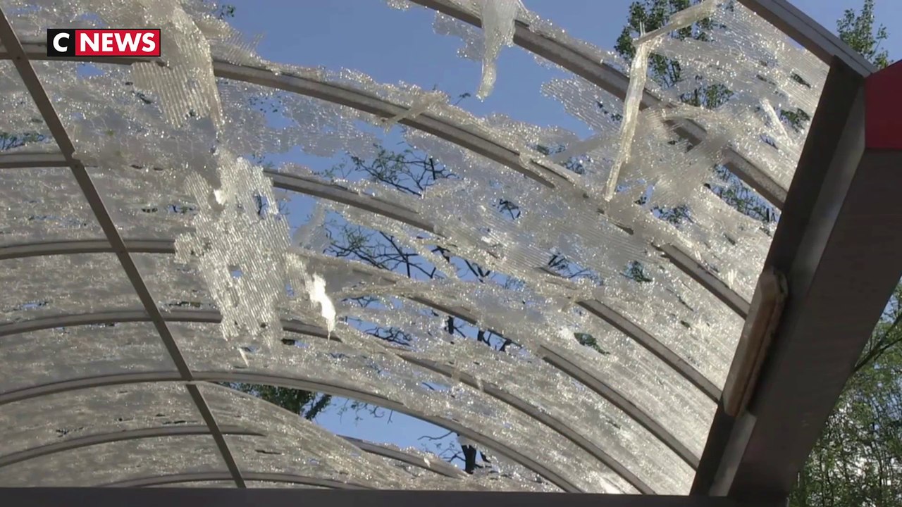 De violents orages de grêle font un mort en Haute-Savoie et d'importants dégâts dans la Drôme