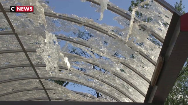 De violents orages de grêle font un mort en Haute-Savoie et d'importants dégâts dans la Drôme