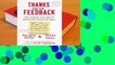[Read] Thanks for the Feedback: The Science and Art of Receiving Feedback Well  For Kindle