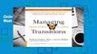 Online Managing Transitions,: Making the Most of Change  For Online