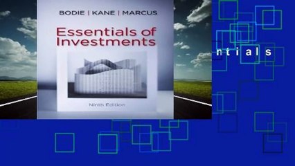 About For Books  Essentials of Investments by Zvi Bodie