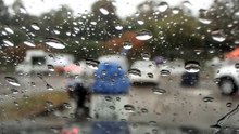 rain on a car,meditation ,studying