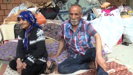 ADANA Oğlu ve gelini tarafından sokağa atılan çiftin dramı