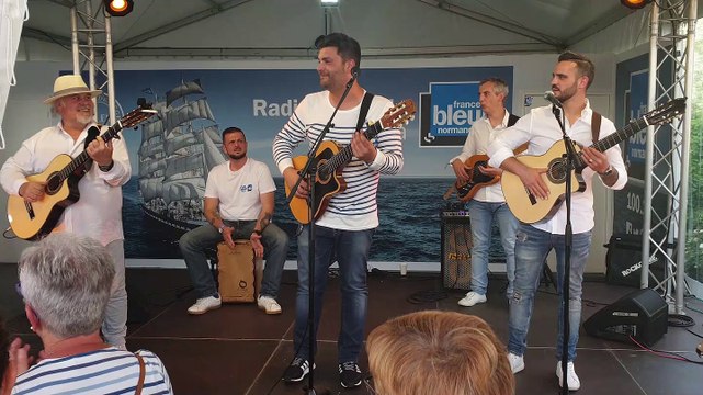 The Gipsy Band sur les terrasses live France Bleu Normandie