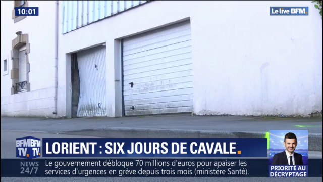 Chauffard de Lorient: des complicités expliquent sûrement sa cavale qui dure depuis 6 jours