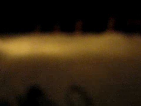 luge a courchevel by night