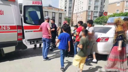 Esenyurt'ta 6 yaşındaki kız 2. kattan düştü