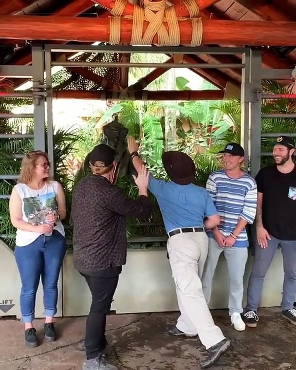 2 acteurs d'Harry Potter au Universal Studios d'Orlando, Jurrasic Park (Floride)