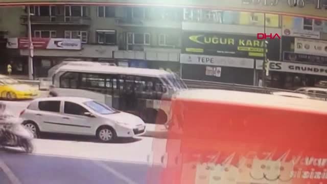 İSTANBUL-BEŞİKTAŞ KONGRE ÜYESİNİN HAYATINI KAYBETTİĞİ KAZA KAMERADA