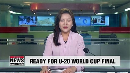 S. Korea take on Ukraine in U-20 World Cup final on Saturday