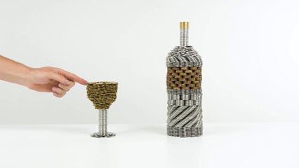 Cool and Simple Figures out of Coins Without Glue