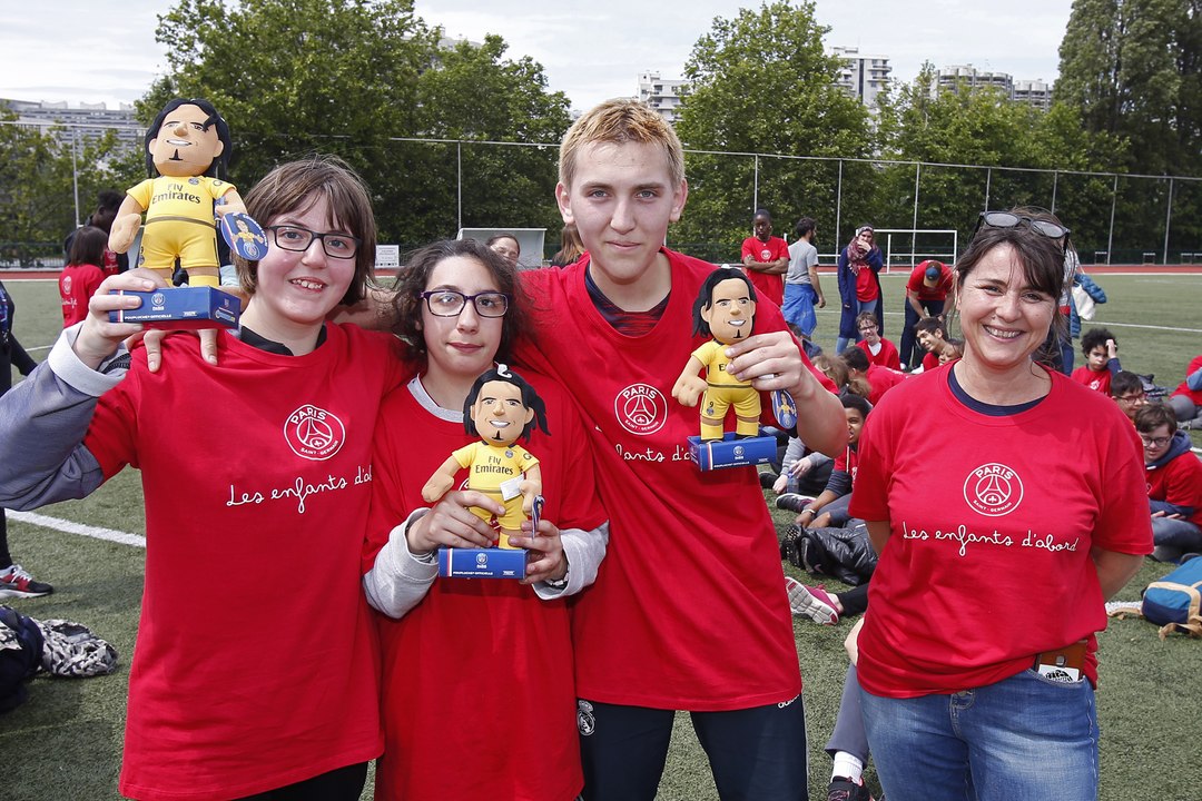 Journée Paris Saint-Germain avec les enfants Ch...